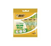 Bâtons de colle - BIC - ECOlutions - Lot de 5 tubes - 8g - Sans solvant