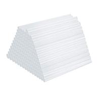 Bâtons de colle chaude 11mm x 100mm 100 pièces solide adhésif chaud Mini fonte artisanat colle pistolet bâtons pour bricolage, artisanat d'art