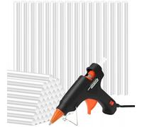 Bâtons de colle chaude - 7 mm - Transparent - 1 kg - Environ 168 barres de colle - Colle universelle pour pistolets à colle chaude - Idéal pour le bricolage, le bricolage et l'atelier