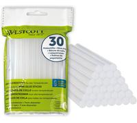 Bâtons De Colle Chaude 7mm 30 Pièces Recharge De 30 Bâtons De Colle Pour Pistolet À Colle De Taille Standard 7 X 102mm Transparentes Pour Toutes Les Plages De Température E-16837 00