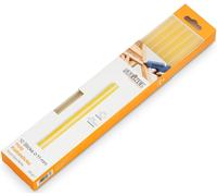 Bâtons De Colle Chaude À Bois - Diam. 11 Mm - Stylo Á Colle Chaude - Cartouches Á Colle Chaude De Bois D'une Longueur De 250 Mm 250 G - 10 Bâtons - 006778