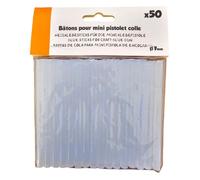 ALIX - Pack de 50 Bâtons de Colle chaude 7mm - Transparent - Pistolet à Colle Glue Gun ALIX