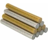Bâtons de colle Décoration et loisirs ø12x95mm glitter or + argent 430206 salki