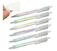 Bâtons de colle pour scrapbooking - Lot de 6 bâtons de colle à pression pour scrapbooking - Colle à points à séchage rapide en forme de stylo - Pour travaux manuels en papier, carnet, enveloppe
