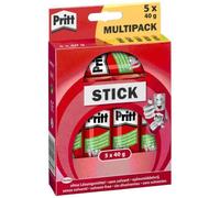 Bâtons de colle - PRITT - 5 x 43g - Sans solvants - Corps recyclé à 70% - Colle naturelle à 90%