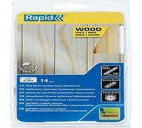 Rapid – Bâtons de colle Bois Ø12×190 mm Jaunâtre – 14 pièces (250 g, blister)