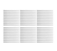 Bâtons de colle thermofusible EVA transparent à haute viscosité, 7x100mm, Kit de 60 pièces pour l'artisanat de bricolage, les jouets et l'électronique