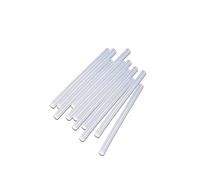 Bâtons de colle thermofusible, Lot de 10 à 50 adhésifs thermofusibles transparents de 7 mm/11 mm for réparation thermique, alliage, accessoires(5 Pieces,7mmx300mm)