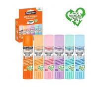 Bâtons de colle - Transparente - Lot de 6 tubes de 8g - Cléopâtre Adhésive - Scolaire