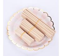 Bâtons De Comptage Ronds Et Solides Durables, 50 Pièces, Tiges Rondes En Bois, Jouets Éducatifs Pour Enfants, Artisanat De Bricolage En Bois