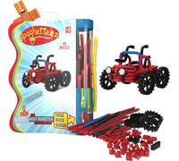 Bâtons de construction flexibles Spaghetteez Wiggly Roadsters, 46dlg.