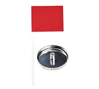 Bâtons de Drapeaux Portables - Verts et Drapeaux troués, Ensemble de Drapeaux | Parfait pour s'entraîner à l'écaillage sur Les Cours ou la Conduite dans Le Jardin pour Le développement des