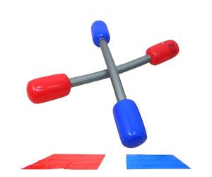 Bâtons de Duel de Bataille - Gladiateur Gonflable | Ensemble de Duel de Bataille, Combat Parents- Jeu Interactif Bataille d'extérieur pour Garçons Filles Adultes pour Bambi