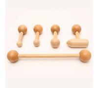 Bâtons De Fascia Pedalo (Lot De 5) Beige