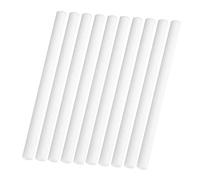 Bâtons de Filtre en Coton, 10 Pièces, Compatible avec Mini Humidificateur USB, Mèches de Rechange, 7 x 130mm, Blanc