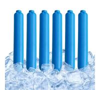 Bâtons De Glace Pour Le Refroidissement - 6 Tiges Portables Réutilisables Et Sûres, Agent De Refroidissement À Très Basse Température | Briques De De Glace À Congélation Double Rapide Sans E