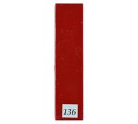 BATONS DE GOMME LAQUE/Résine dure pour la restauration traditionnelle. Permet le rebouchage des petits défauts, gerces, sur toutes surfaces soumises à contraintes. (N°136 ROUGE VIF)