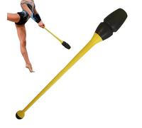 Bâtons de gymnastique Junior en caoutchouc antidérapant | Noeuds d'entraînement de gymnastique rythmique pour débutants étudiants gymnastes formateurs danseur junior filles