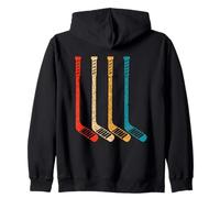 Bâtons de Hockey rétro Sweat à Capuche