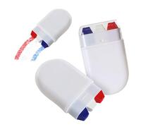 Bâtons de maquillage rouge, blanc et bleu - Lot de 6 - Bâtons de maquillage de couleur rouge, blanche et bleue - Pour supporters de football, maquillage pour le visage, événements sportifs
