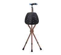 Bâtons De Marche en Aluminium, Bâtons De Randonnée Légers avec Lumière - 5 Niveaux De Réglage De La Hauteur, for La Randonnée Et L'alpinisme(1)
