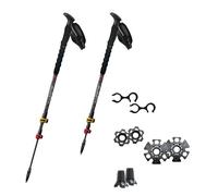 Bâtons de marche vendus à la paire T3 light grenat - Guidetti