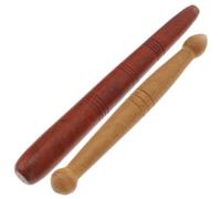 Bâtons de Massage des Pieds en Bois, Réflexologie Plantaire | Masseur de Points D'acupuncture Portatif, Tige D'acupuncture Fine, Usage Manuel pour Pieds et Tempes, Voyage
