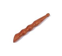 Bâtons de massage en bois - Outil de massage portable pour les pieds - Outil d'acupression - Outil de soins de santé - Bâton de physiothérapie (bois de santal rouge)