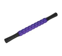 Bâtons de massage musculaire, massages à rouleaux muscles Stick Roller Stick pour les athlètes, aidez à réduire les douleurs sans musculation. (Violet)