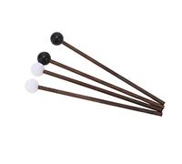 Bâtons de Percussion, 4 Pièces, Bâton de Tambour à Langue en Acier, Bâton en Caoutchouc pour Enfants, Ensemble de Pièces D'instruments de Percussion, Tambours Métallophone