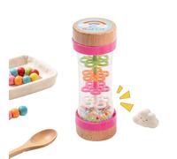 Bâtons de pluie pour Jouet d'éveil, reconnaissance des couleurs, hochet | Instrument Musical aux Gouttes de Pluie Pour Garçons Filles Maison Chambre Bébé Chambre Salon Espace Jeux Crèche