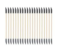 Bâtons de ponçage-20 pièces d'allumettes de précision à double extrémité, brindilles de ponçage de détail de modèle de bricolage pour l'impression 3D, bijoux, outils, meubles, petites