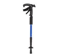 Bâtons de Randonnée en Aluminium Bâtons de Marche Télescopique Bâton Canne Pliable 51-110cm Bâtons de Marche Femme Homme Antichoc Antidérapant Poles Réglable pour rekking Ski Randonnée Alpinisme