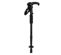 Bâtons de Randonnée en Aluminium Bâtons de Marche Télescopique Bâton Canne Pliable 51-110cm Bâtons de Marche Femme Homme Antichoc Antidérapant Poles Réglable pour rekking Ski Randonnée Alpinisme