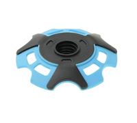 Bâtons de randonnée en forme de flocon de neige pour trekking, randonnée en plein air, bleu, diamètre extérieur 7,7 cm