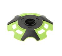 Bâtons de randonnée en forme de flocon de neige pour trekking, randonnée en plein air, vert