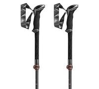 Leki Bâtons de trekking Makalu FX Carbon - Carbone Noir/Orange (paire)