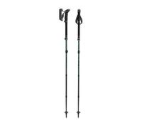Leki Bâtons de randonnée Makalu FX Carbon - Natural Carbon / Malachite Green / Black - 110-130 cm