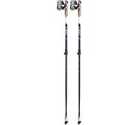 Bâtons de Randonnée - LEKI - Smart Supreme - Bleu - 100-130cm - Poignée Liège - Système Trigger Shark 2.0
