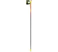 Leki Bâtons de trail Vertical K 125 cm naturalcarbon/bright red/neon yellow