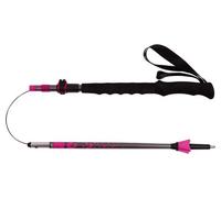 Batons de randonnee pliables camp laser adj w rose gris femme