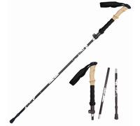 INF Bâtons de randonnée pliables en 5 sections et bonne absorption des chocs Paquet de 2