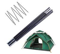 Bâtons de rechange pour tente, piquets de tente portables pour bâche, kit de réparation flexible et portable pour camping, randonnée, chasse, aventures, design multifonction