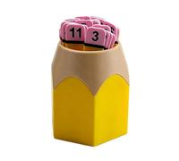 Bâtons de reconnaissance des chiffres 1-30 avec crayon jaune | Kit d'activités pour enseignants, petits groupes, pratique quotidienne