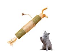 Bâtons de rongeurs d' à Chat - avec Corde en sisal pour Le Nettoyage Naturel des Dents,Bâtons d' à Chat en Corde sisal Jouets à mâcher - Jouet Stimulant pour Petits et Moyens Chatons