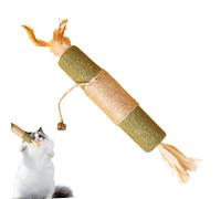 Bâtons de rongeurs pour chat - avec corde en sisal pour nettoyage naturel des dents | Bâton de dentition pour chats d'intérieur | Jouet stimulant pour petits et moyens chatons d'intérieur