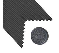 Bâtons de sceau de cire, ANBOSE 16 pièces bâtons de cire à cacheter pour pistolet à colle, bâton de sceau de cire noire pour pistolet à colle de 0,44 pouce, pour invitations de mariage