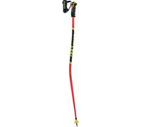Bâtons de ski alpin Leki WCR Lite GS 3D (Bright red/Black/Neonyellow) Junior 115 cm