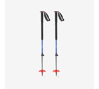 Bâtons de ski de randonnée et freeride télescopiques, SIMOND VARIO 2 Safety bleu