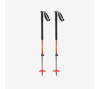 Bâtons de ski de randonnée/freeride télescopiques, SIMOND VARIO 2 Safety orange